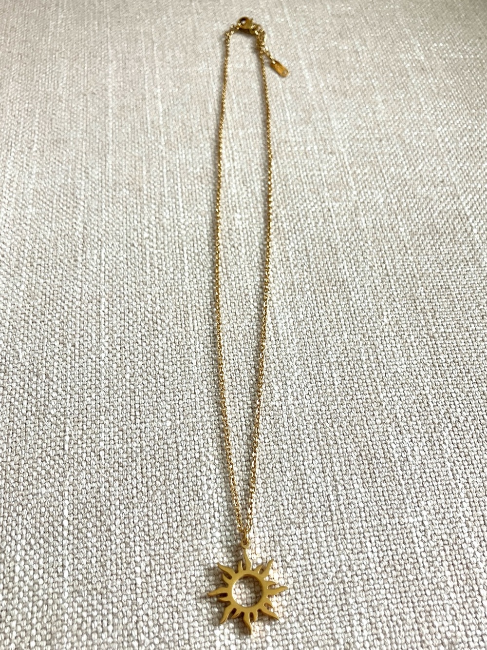 Sun Pendant Necklace